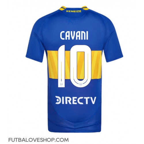 Dres Boca Juniors Edinson Cavani #10 Domáci 2024-25 Krátky Rukáv